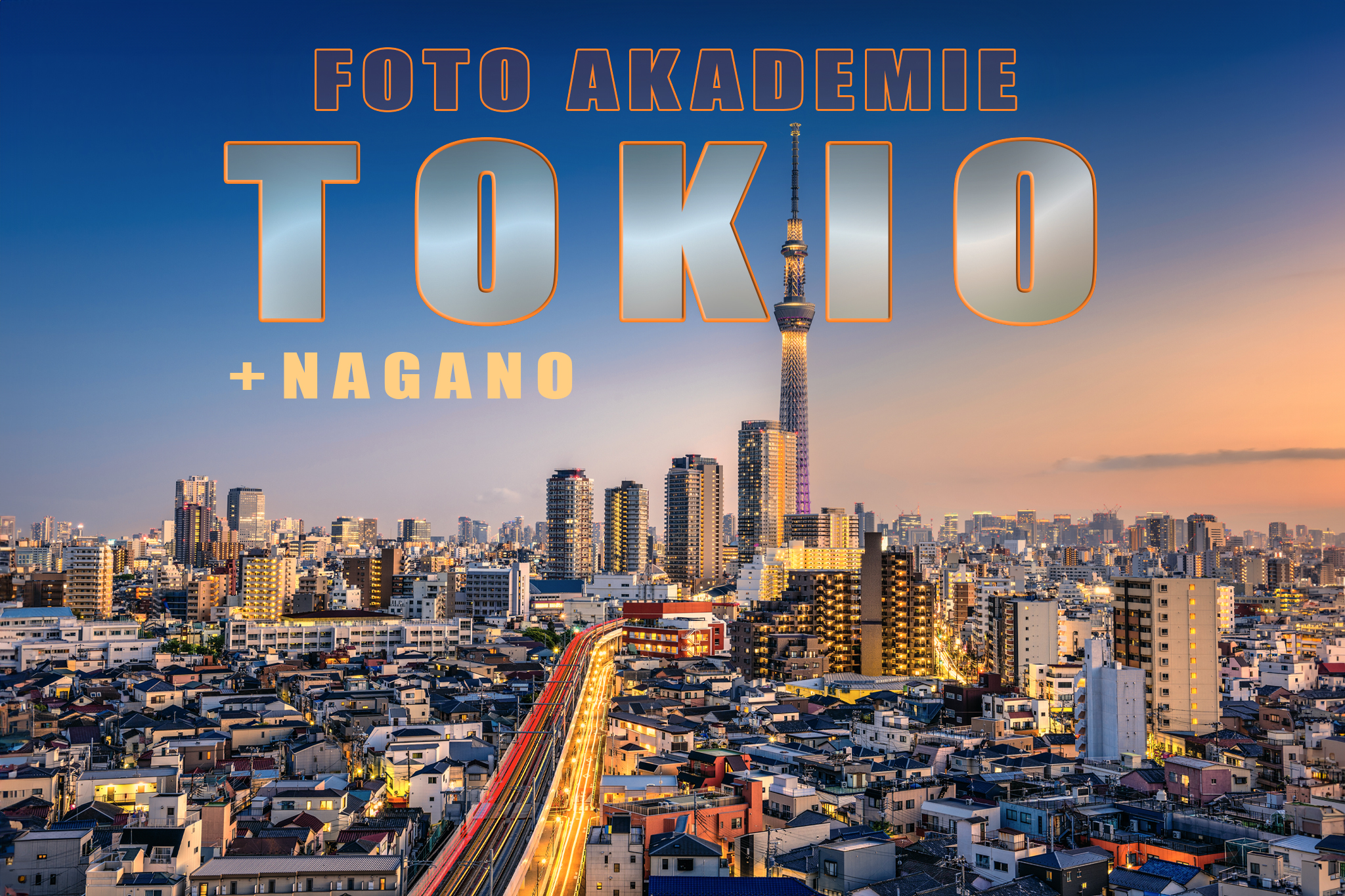 Foto Akademie Tokio + Nagano - 22. - 26.11.2027 + Bildbearbeitung + Videotraining