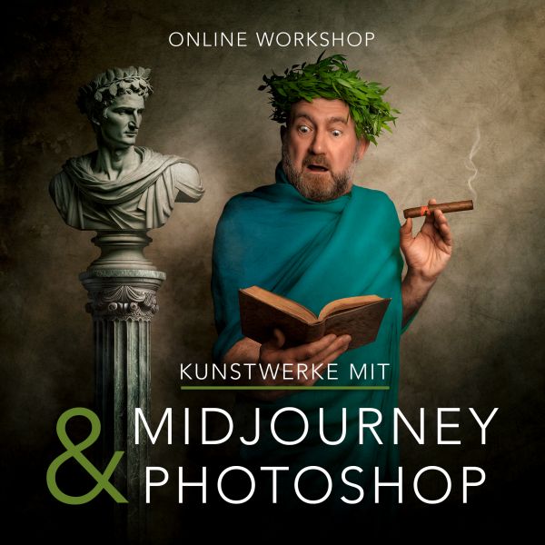 Online Workshop: Kunstwerke mit Midjourney + Photoshop (2 x 2h) - 2./3.8.