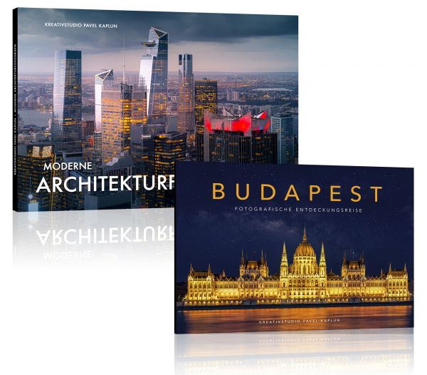 Buchbundle 4: Moderne Architekturfotografie + Budapest (Buch + Videotraining)