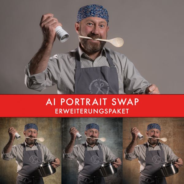 Kaplun Filter Kollektion: AI Portrait Swap - Erweiterungspaket